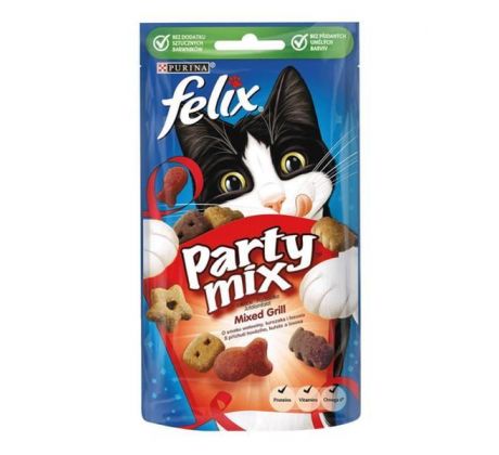 Pamlsok NESTLÉ FELIX PARTY MIX cat Original mix 8x60 g