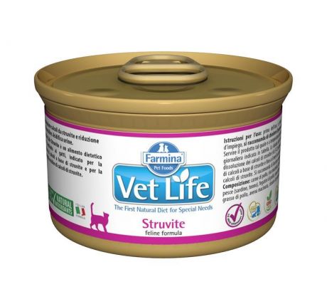 Farmina Vet Life cat struvite konzerva 85 g