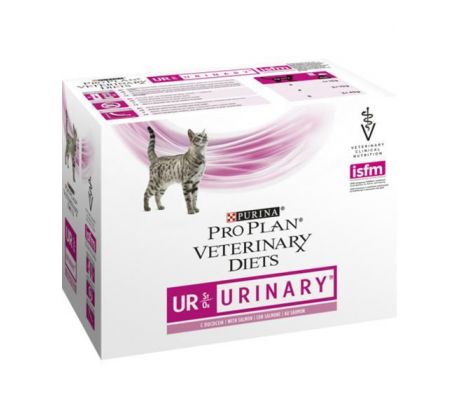 Purina VD Feline - UR St/Ox Urinary Salmon kapsička 10x85 g