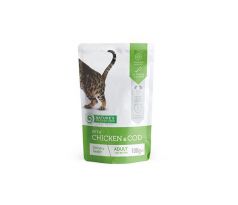 Natures P KAPSIČKY cat adult urinary chicken & cod 22x100 g