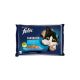 Nestlé FELIX Fantastic cat Multipack výber z rýb želé kapsička 5x (4x85g)