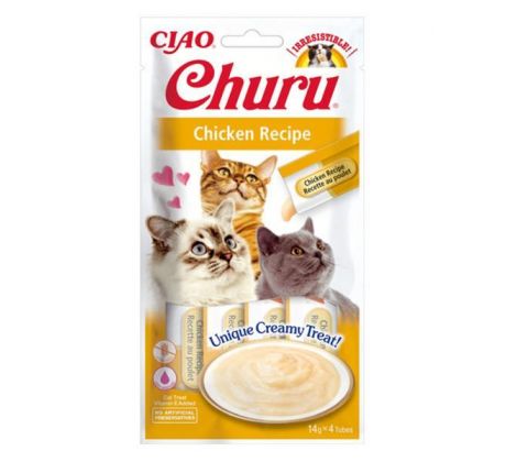 Pamlsok Inaba Churu Pyré cat Kura 12 x 4 tuby 672 g