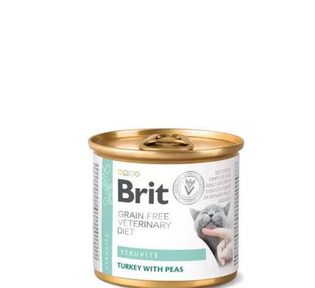 Brit Veterinary Diets GF cat Struvite 200 g konzerva