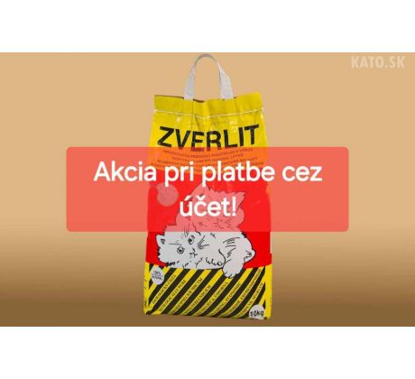 30x 10kg Zverlit červený (platba cez účet)