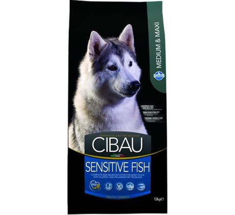 Farmina MO SP CIBAU dog adult medium & maxi, sensitive fish 12 kg