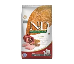 Farmina N&D dog AG adult medium & maxi, light, chicken, spelt, oats & pomegranate 2,5 kg