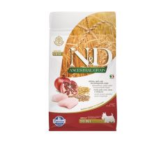 Farmina N&D dog AG adult mini, chicken, spelt, oats & pomegranate 0,8 kg