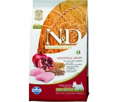 Farmina N&D dog AG adult mini, chicken, spelt, oats & pomegranate 2,5 kg