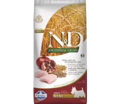 Farmina N&D dog AG adult mini, chicken, spelt, oats & pomegranate 7 kg