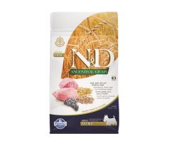 Farmina N&D dog AG adult mini, lamb, spelt, oats & blueberry 0,8 kg