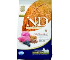 Farmina N&D dog AG adult mini, lamb, spelt, oats & blueberry 2,5 kg