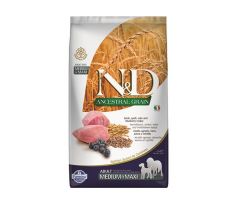 Farmina N&D dog AG puppy medium & maxi, lamb, spelt, oats & blueberry 2,5 kg