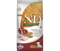 Farmina N&D dog AG puppy mini, chicken, spelt, oats & pomegranate 7 kg