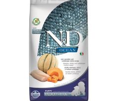 Farmina N&D dog OCEAN PUMPKIN (GF) puppy medium & maxi, cod & cantaloupe melon 2,5 kg