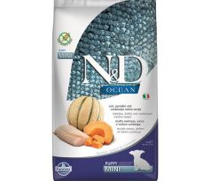 Farmina N&D dog OCEAN PUMPKIN (GF) puppy mini, cod & cantaloupe melon 2,5 kg