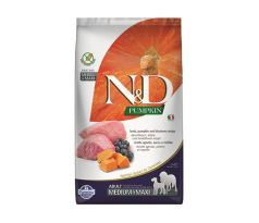 Farmina N&D dog PUMPKIN (GF) adult medium & maxi, lamb & blueberry 2,5 kg