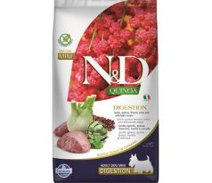 Farmina N&D dog QUINOA (GF) adult mini, digestion, lamb 2,5 kg