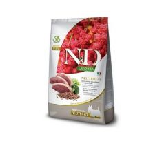 Farmina N&D dog QUINOA (GF) adult mini, neutered, duck, broccoli & asparagus 2,5 kg