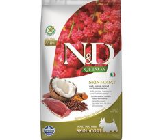 Farmina N&D dog QUINOA (GF) adult mini, skin & coat, duck & coconut 2,5 kg