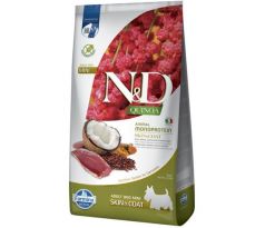 Farmina N&D dog QUINOA (GF) adult mini, skin & coat, duck & coconut 7 kg