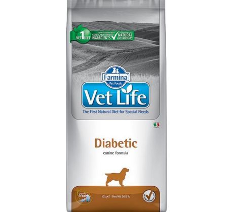 Farmina Vet Life dog diabetic 12 kg