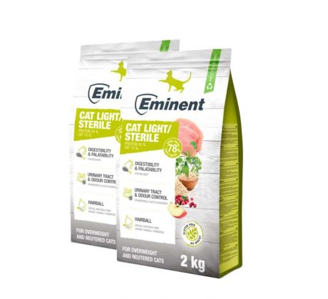 Eminent Cat Sterile light 2x 2kg