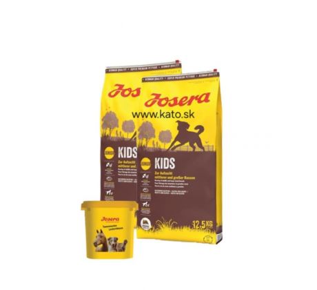 Josera Dog Kids 2x12,5 kg+35l.kontajner zadarmo