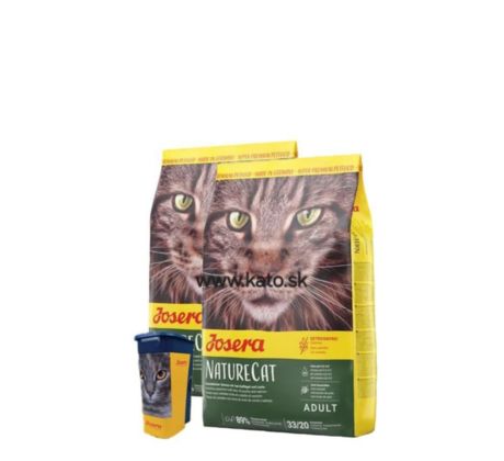 Josera Cat NatureCat GF 2x10kg+4,1l.kontajner