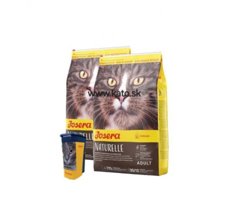 Josera Cat Naturelle GF 2x10kg+4,1l.kontajner