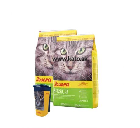 Josera Cat Sensicat 2x10kg+4,1l.kontajner