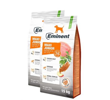 Eminent Dog Maxi Junior  2x 15 kg