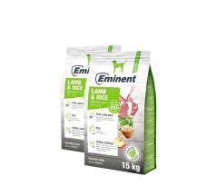 Eminent Dog Lamb & Rice NEW   2x 15 kg