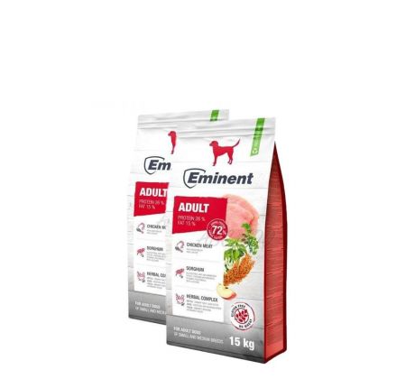 Eminent Dog Adult NEW    2x 15 kg