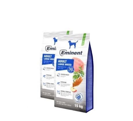 Eminent Dog Adult Large Breed NEW   2x 15 kg